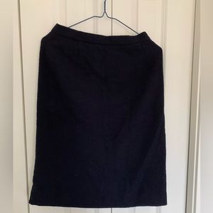 Vintage Jaeger navy pencil skirt size 10